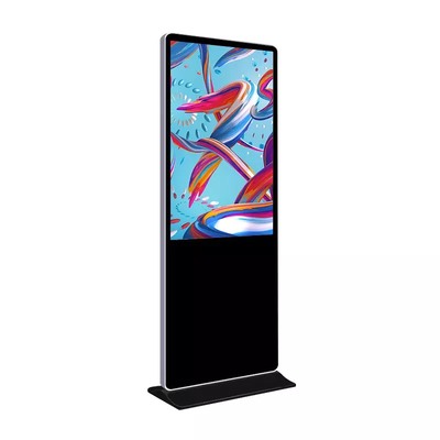 Floor-standing outdoor digital signage unit